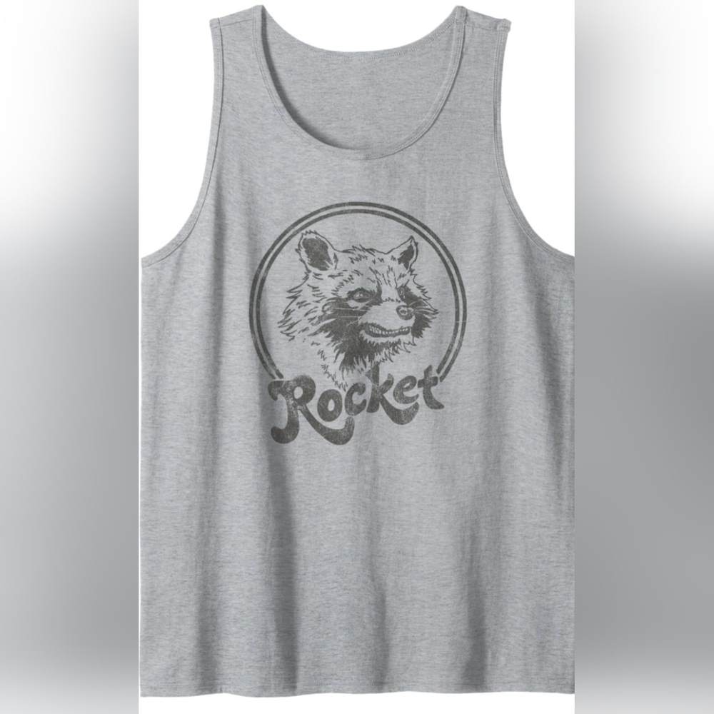 Women's Marvel Guardians Of The Galaxy Rocket Portrait Tank Top